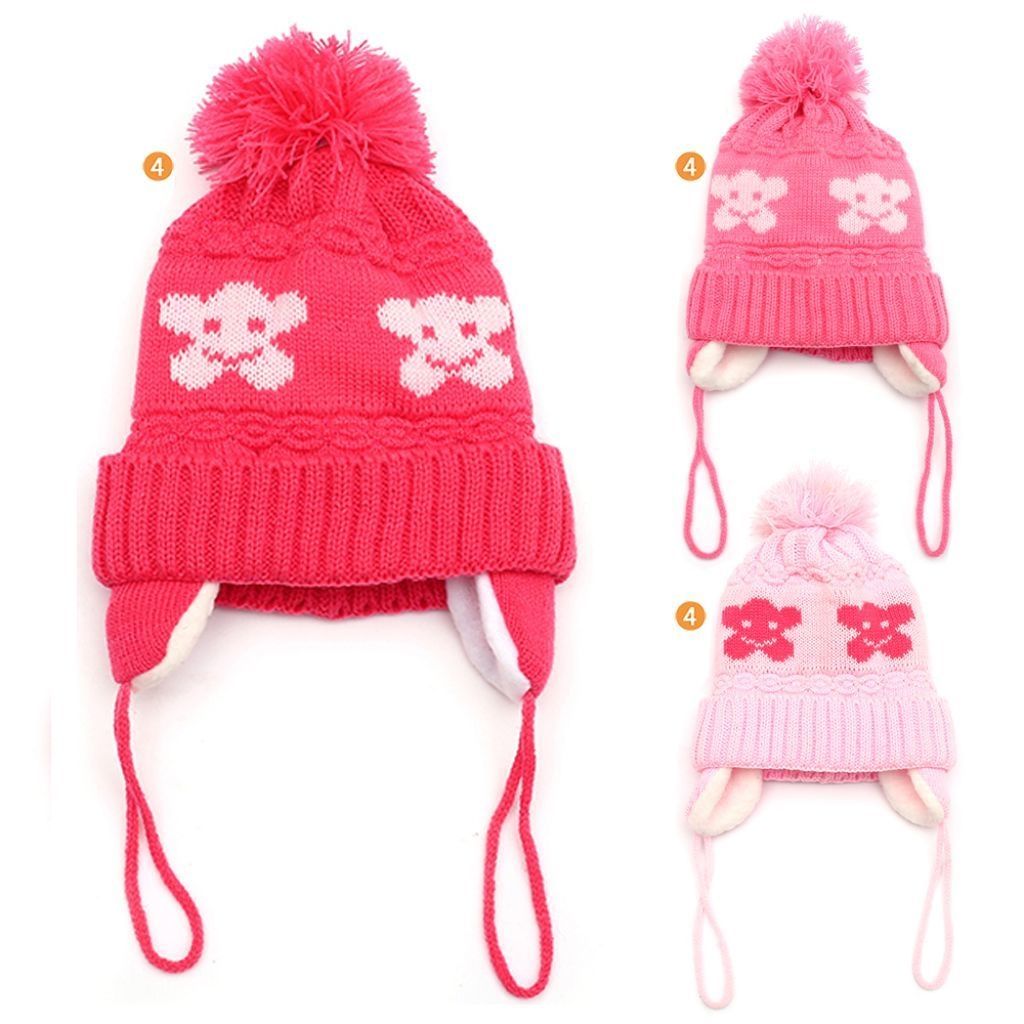 [823707] Gorro Coya rayas c/pompon int micropolar