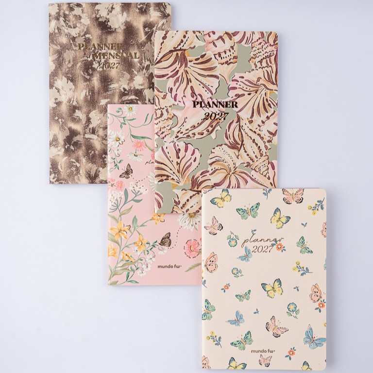 PLANNER FW MENSUAL 25X17CM BELLE 2027