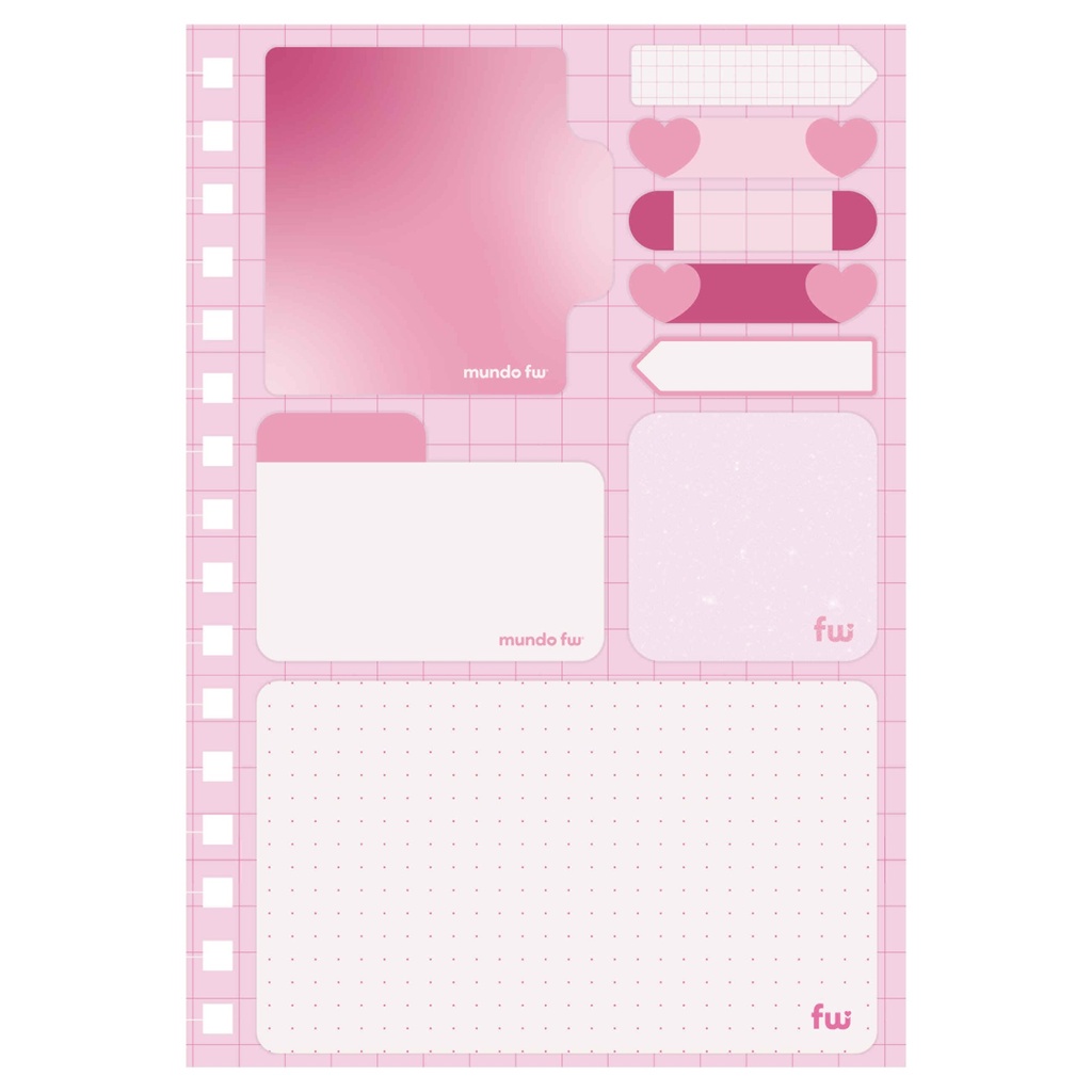 [6203888] STICKY NOTES SHEETS FW MAXI