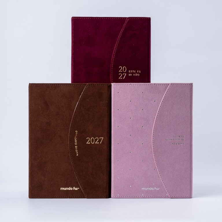 AGENDA 2027 FW DIARIA 15X21 CHIC CON SOLAPA INMANTADA