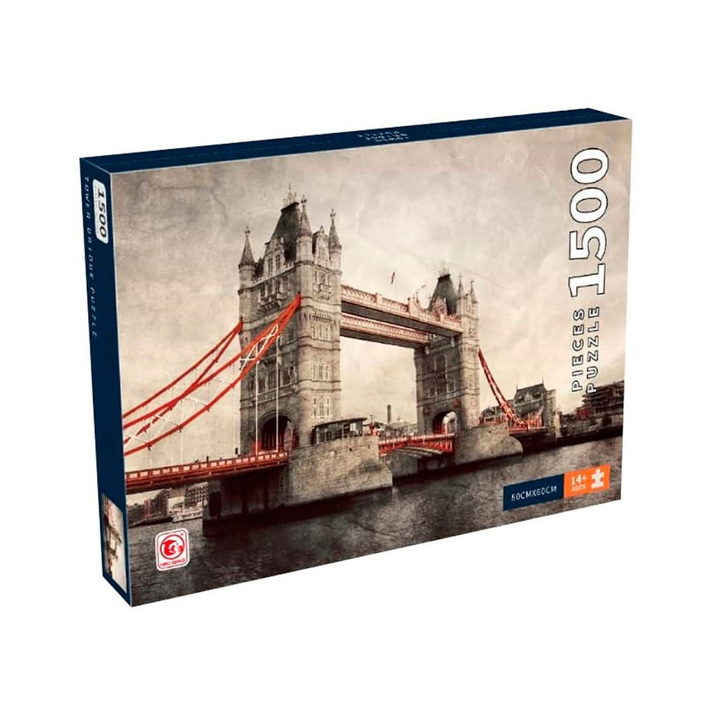 [81FT498] Rompecabeza 1500 pzas Tower Bridge