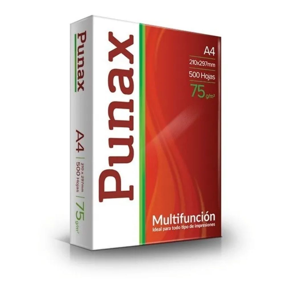 [6792930] Resma Punax A4 75gr x500 hojas