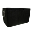 CONSERVADORA COLEMAN BEACH 48QT NEGRO C/ TAPA NEGRA