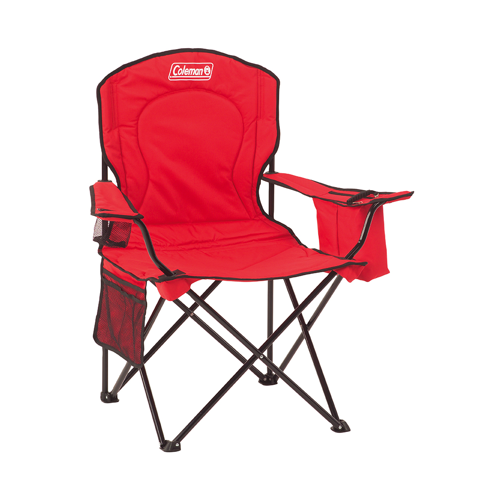 [92050606510100] SILLA COLEMAN DIRECTOR 148KG C/ENFRIADORA RED