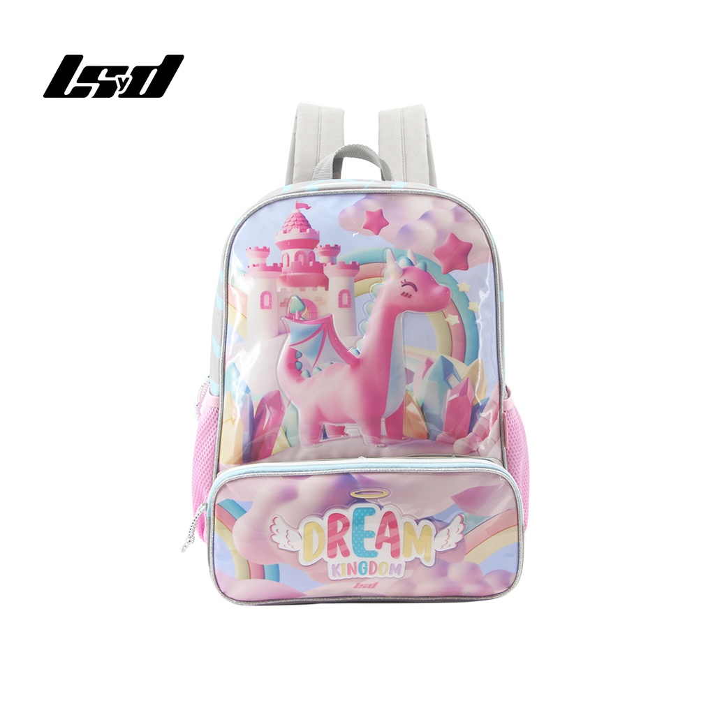 [391.20605-GRI] MOCHILA UNICORNIO 16" LSYD (Gris)