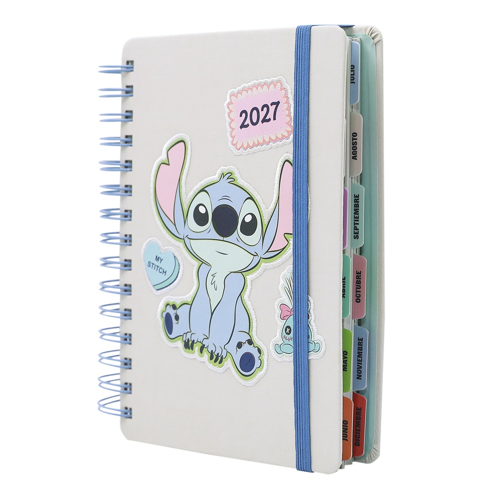 AGENDA 2027 14x20 UN DÍA POR HOJA STITCH MOOVING