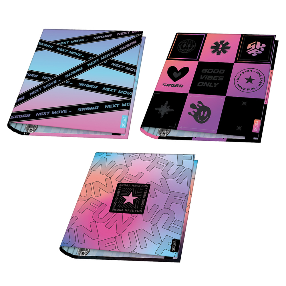 [642025] CARPETA ESCOLAR 3X40 GRADIENT SKORA