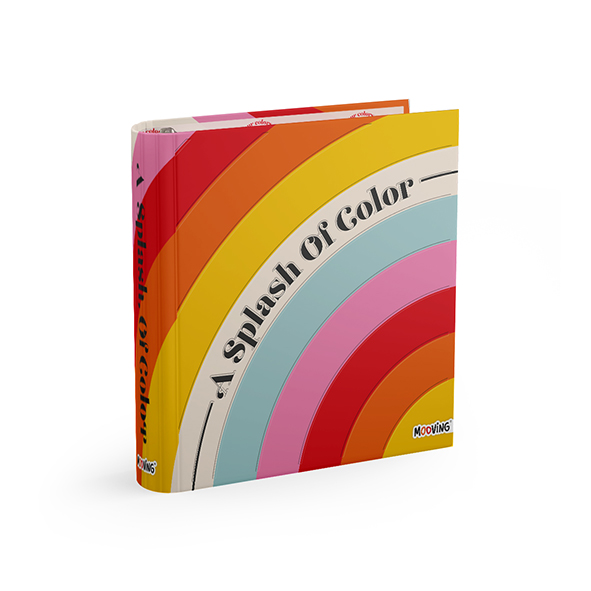 [61001251] Carpeta Escolar 3x40 Rainbow Mooving