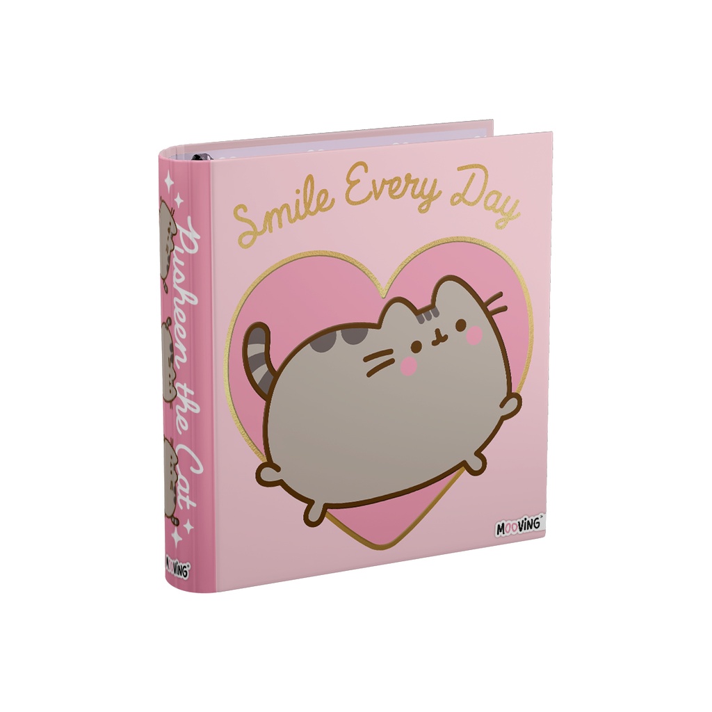 [61001207] CARPETA ESCOLAR 3x40 PUSHEEN MOOVING