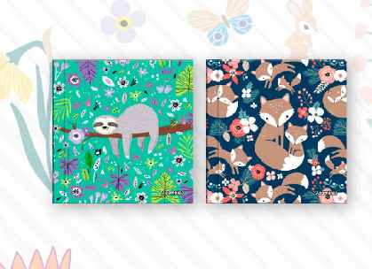 CARPETA 3X40 ANIMALES TIERNOS