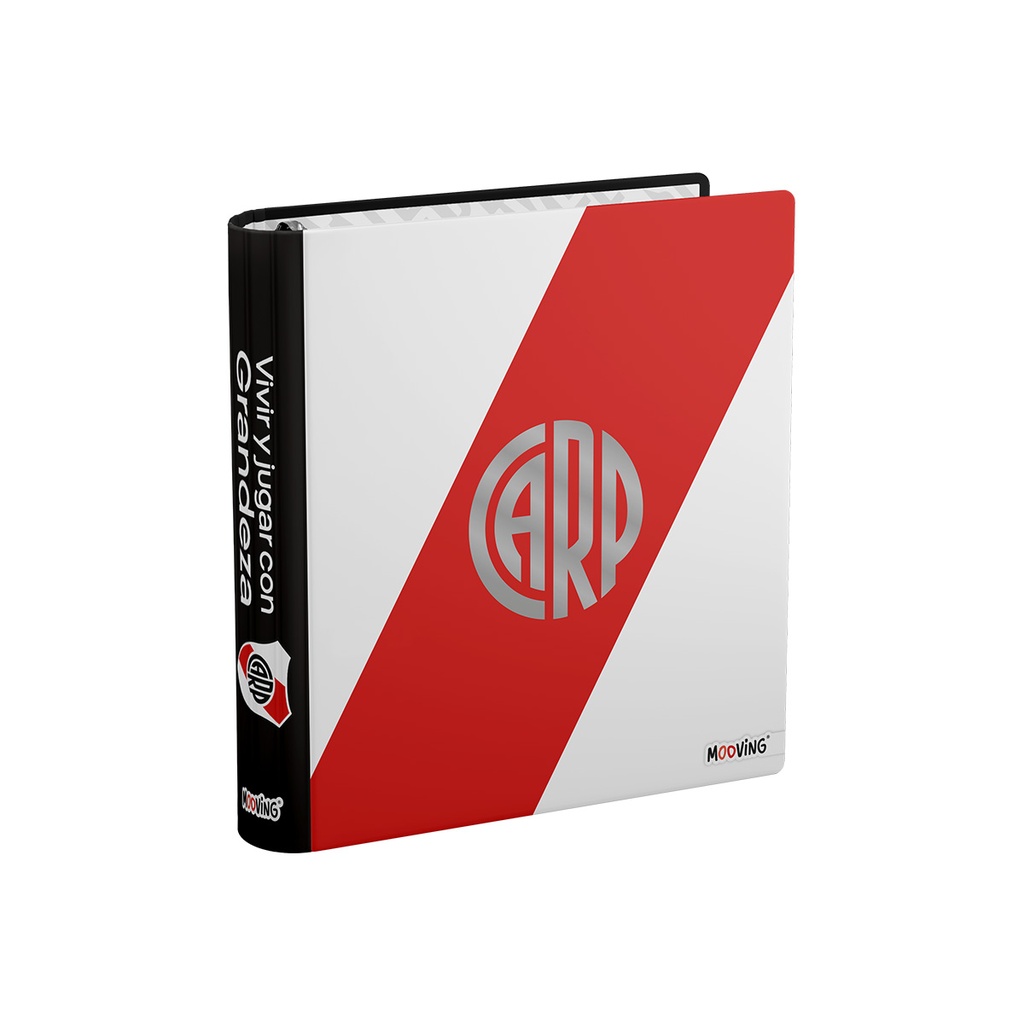 CARPETA ESCOLAR 3x40 RIVER PLATE MOOVING