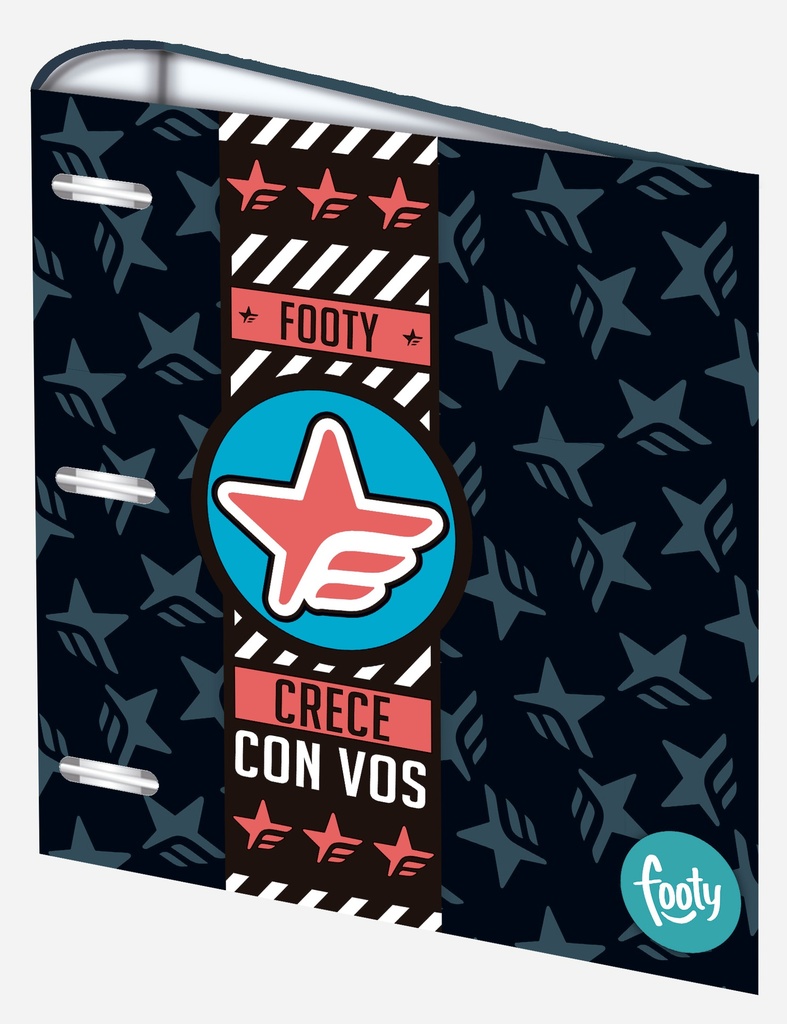 [6300127] Carpeta 3x40 FOOTY Clasica