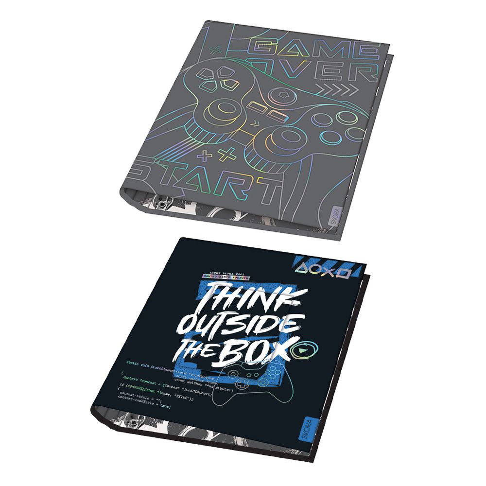 [637341] CARPETA ESCOLAR 2x40 GAMER SKORA