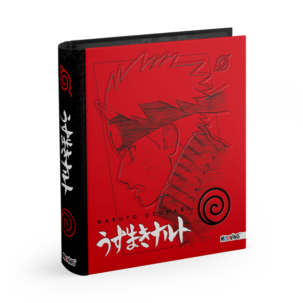 [61002243] Carpeta A4 2x40 Naruto Mooving