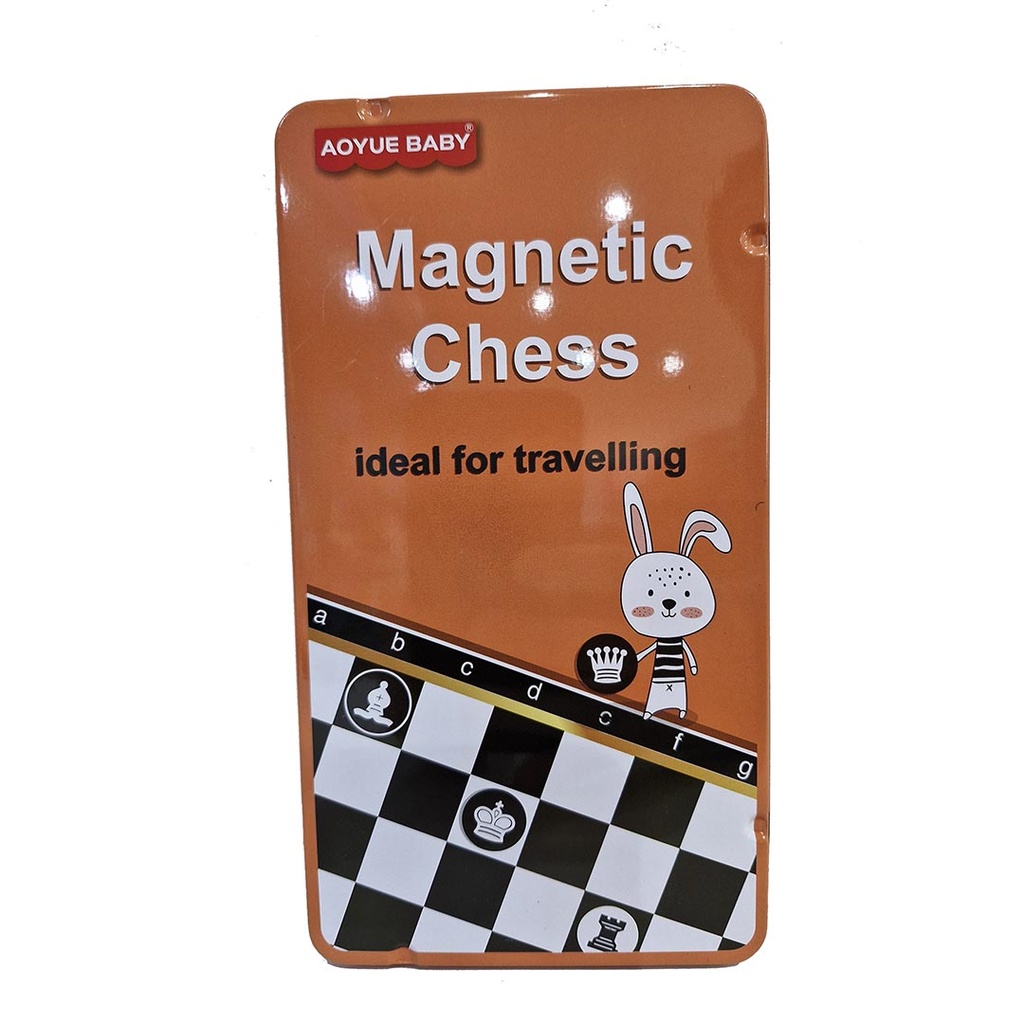 AJEDREZ MAGNETICO ESTUCHE METAL (IB001D)