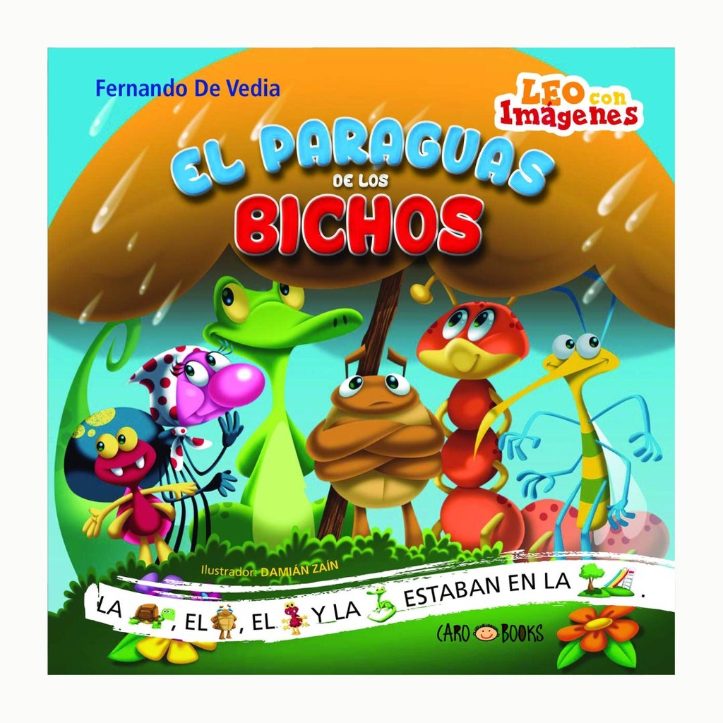 [6958] LIBRO EL PARAGUAS DE LOS BICHOS