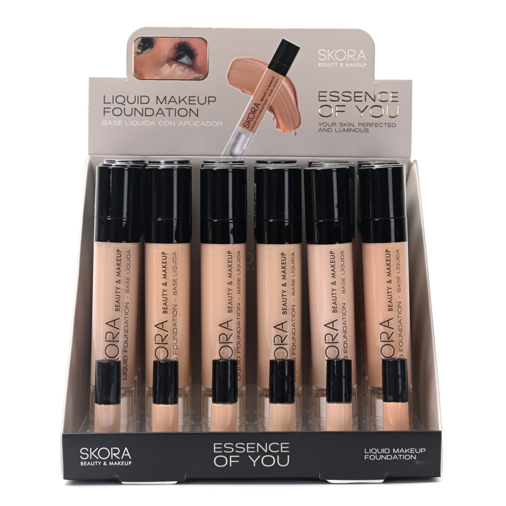 [839603] MAQUILLAJE FLUIDO CON APLICADOR SKORA