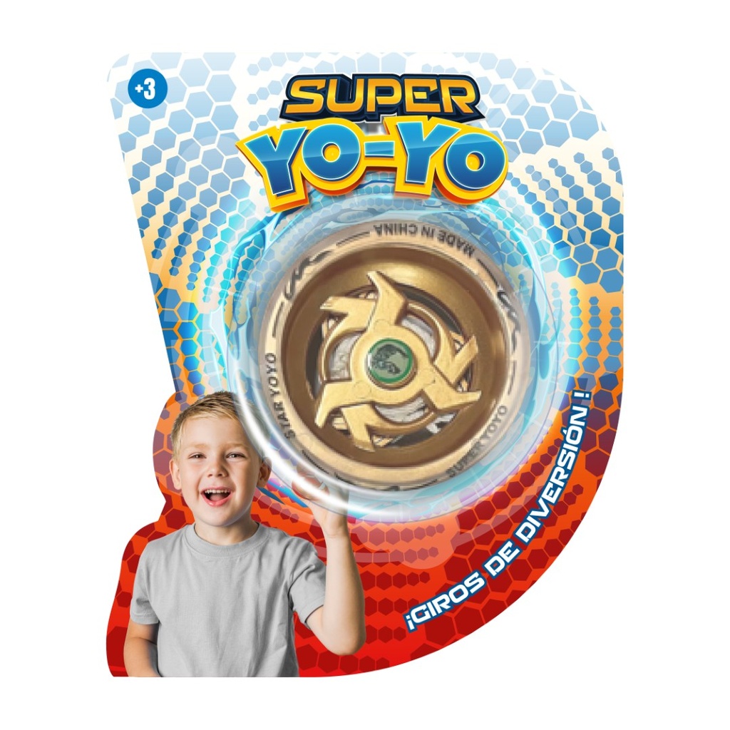 SUPER YO-YO METALICO 17x11x3 CM
