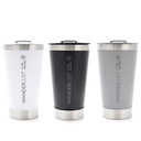 VASO PINTA WANDERLUST CON TAPA Y DESTAPADOR