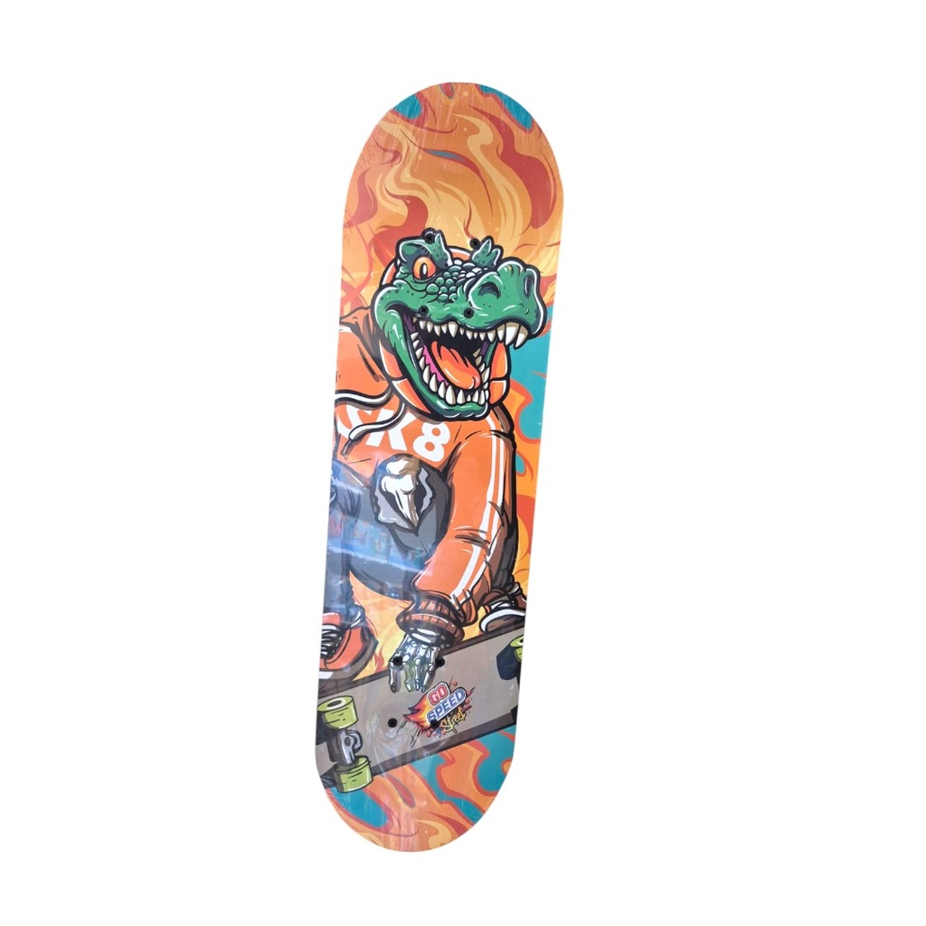 [8110102] SKATE GO SPEED STREET TRUCK METALICO 70x20 CM - 40KG