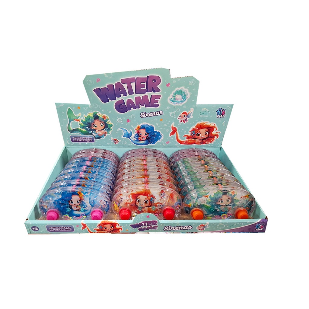 [8156413] JUEGO DE AGUA SIRENAS SURTIDO