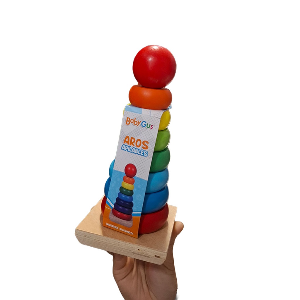 [8157050] JUEGO DE AROS APILABLES 20x11 CM