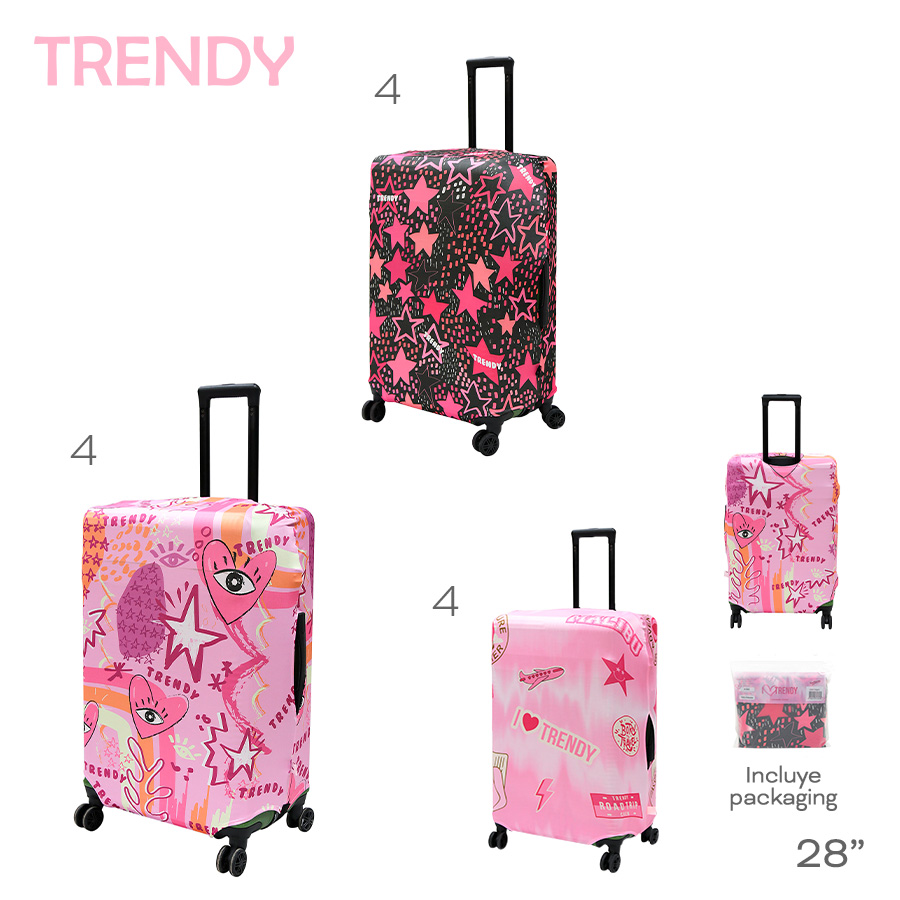 [831353] FUNDA VALIJA 28 PULGADAS TRENDY