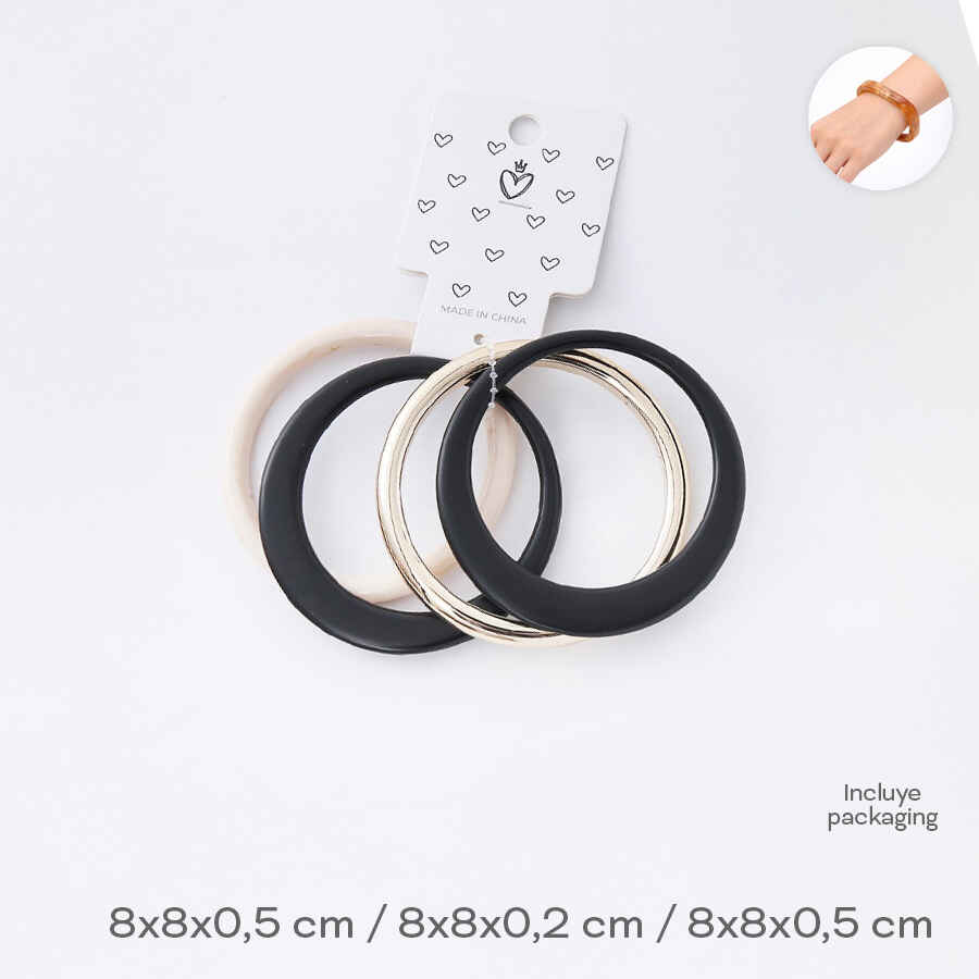 [855077] SET PULSERAS TRENDY