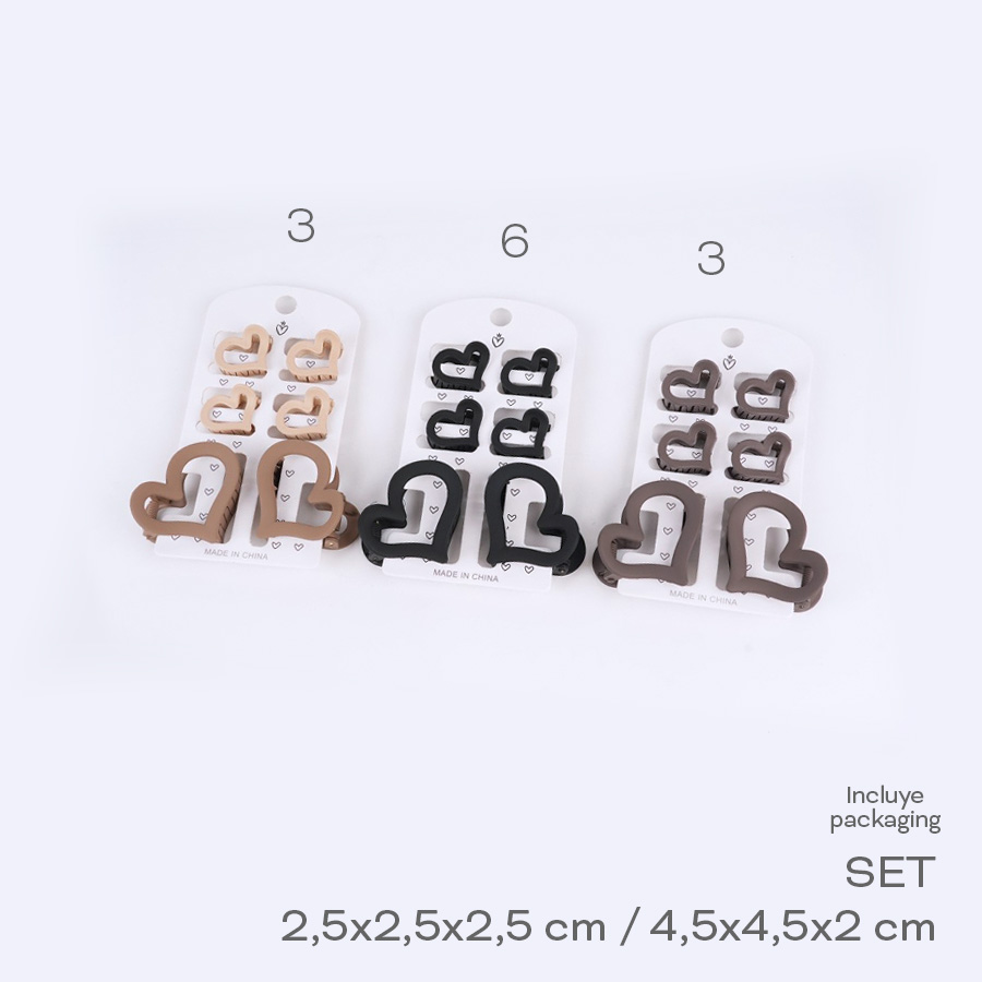 [854823] SET BROCHES TRENDY