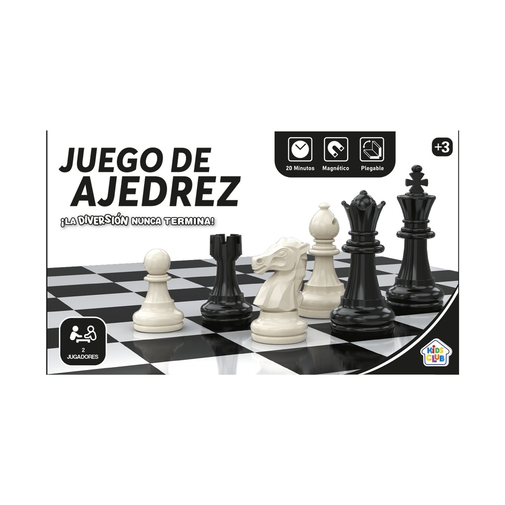 [8156010] JUEGO DE AJEDREZ MAGNETICO 24x12 CM