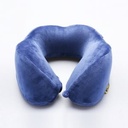 ALMOHADA CERVICAL DE VIAJE ERGONOMICA CON CAPUCHA TRAVEL BLUE
