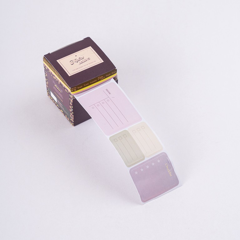 [6203559] MEMO ROLL STICKER FW MALBEC