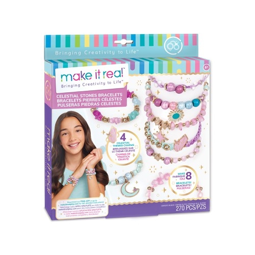 [81IKMAKE028] CREADOR DE PULSERAS MAKE IT REAL PIEDRAS CELESTIALES
