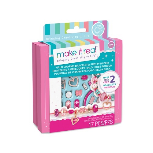 MAKE IT REAL CREADOR DE PULSERAS CHARMS BELLAS ROSAS