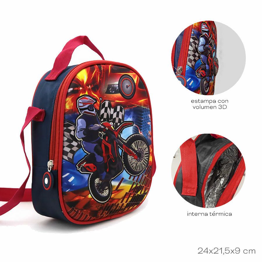 Lunchera Trendy Motocross