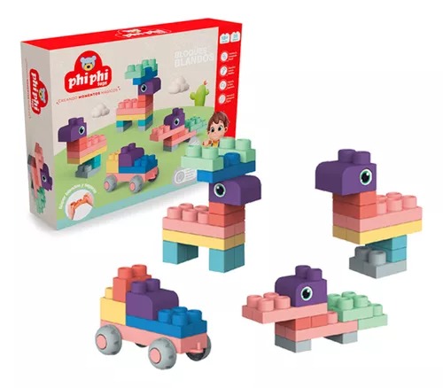 [81BB001] BLOQUES SOFT 20 PIEZAS PHI PHI TOYS