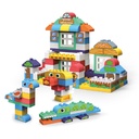 BLOQUES SOFT 151 PIEZAS CON STICKERS PHI PHI TOYS