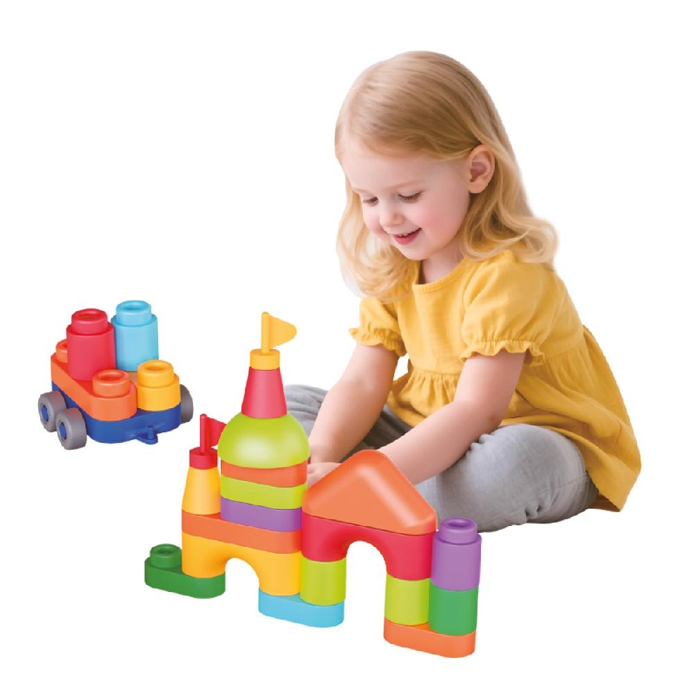 [81BB018] BLOQUES SOFT 28 PIEZAS PHI PHI TOYS