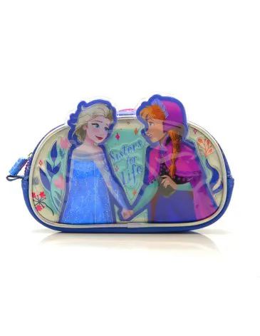 [8FA381] Cartuchera 3D 1 cierre Frozen