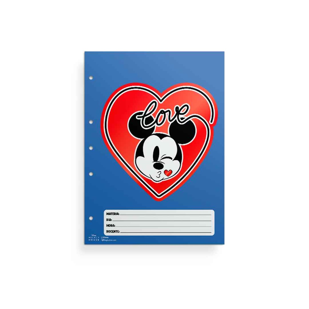[61102121] Separadores A4 Mickey Mouse Mooving