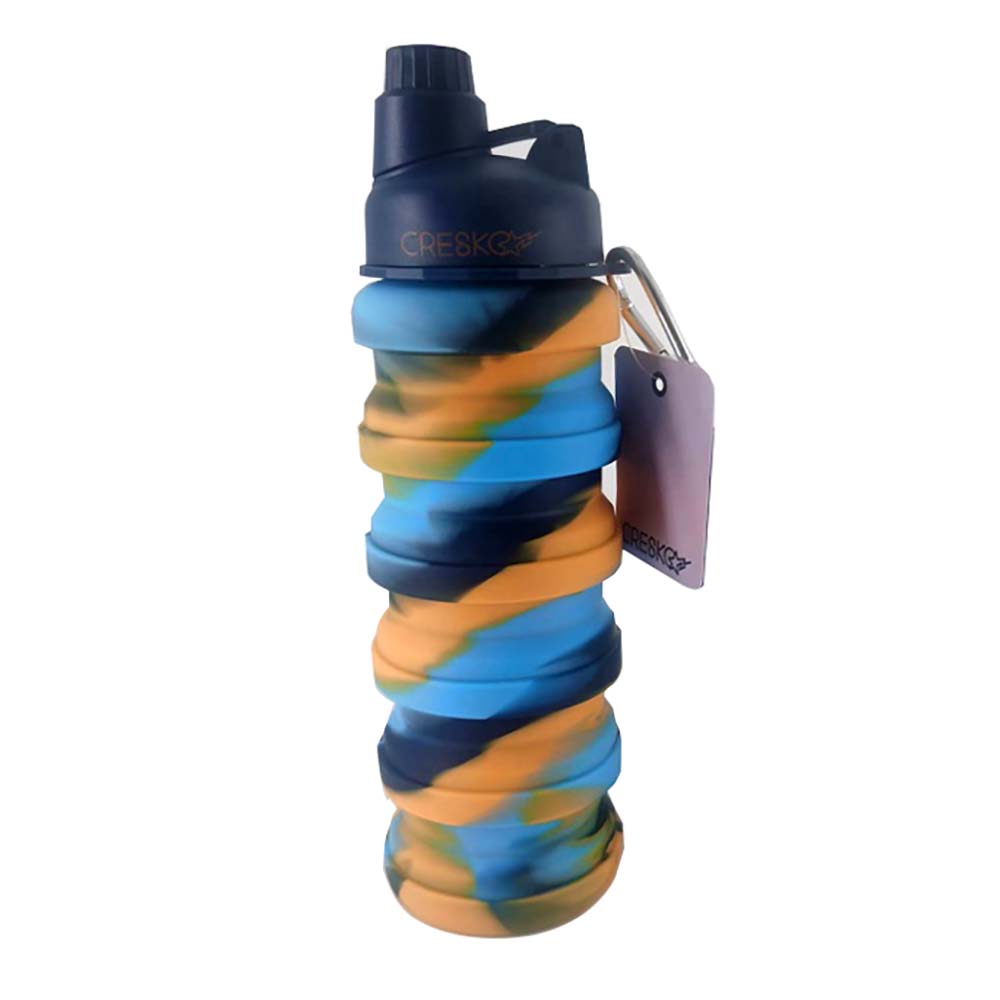 [9CK747] BOTELLA CRESKO SILICONA PLEGABLE 500ML