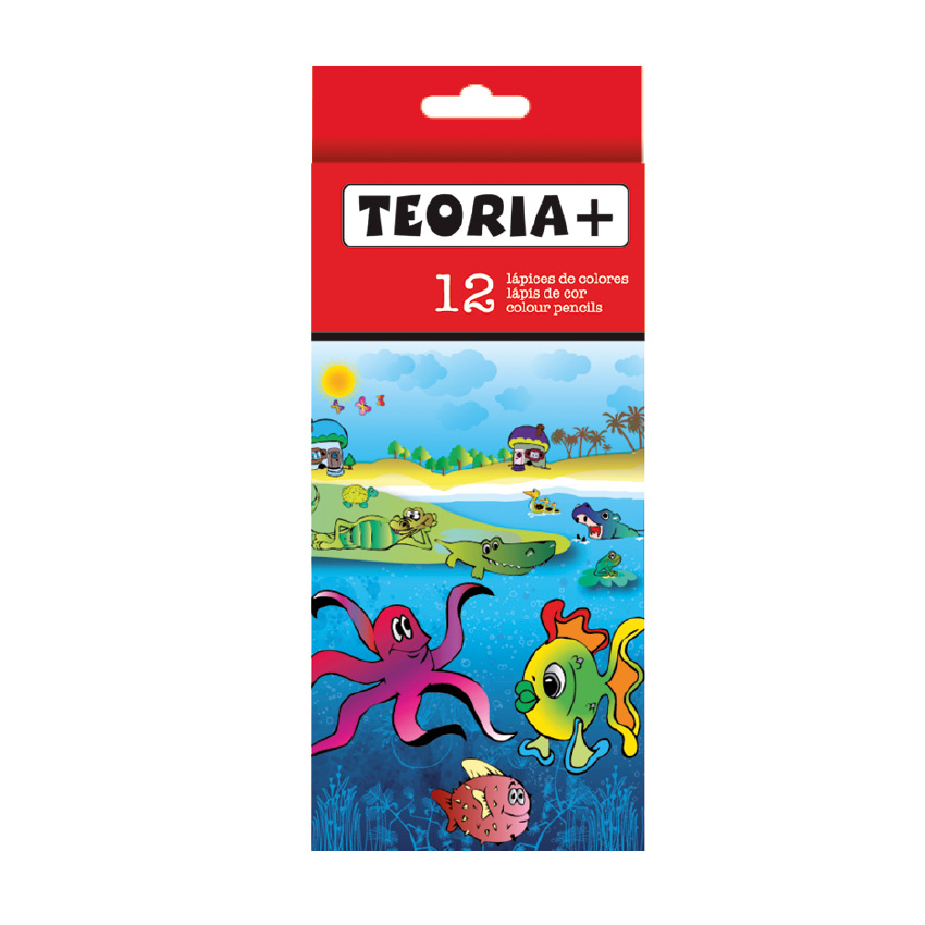 Lapices Teoria x12 largos