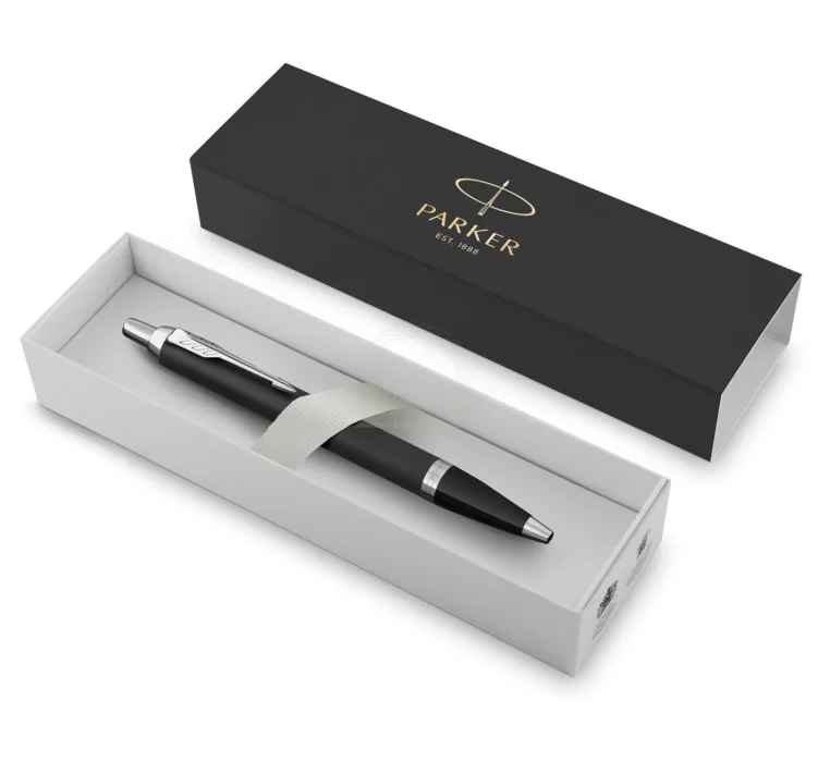 [62143632] BOLIGRAFO PARGER TINTA AZUL CUERPO NEGRO