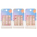 SET UÑAS POSTIZAS INFANTILES X3 SKORA