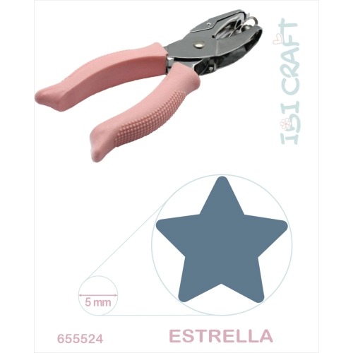 Perforadora Pinza Estrella 5mm
