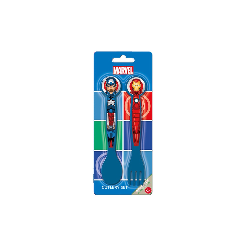[91213] Cubiertos -PP- (Pack x2) Avengers