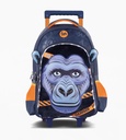 MOCHILA CARRO 18" CON LUZ LED GORILLA FOOTY