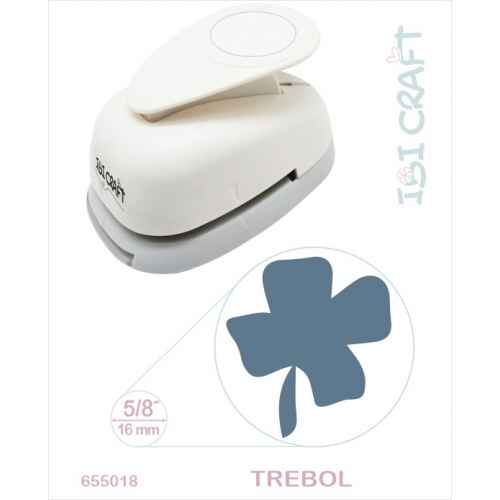 PERFORADORA ARTISTICA 17mm 3/4"" TREBOL 2"