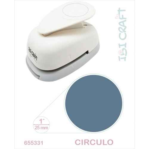 Perforadora Artistica 25mm 1" Circulo