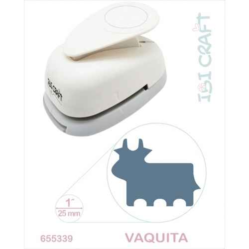 [6655339] PERFORADORA ARTISTICA 25mm 1"" VAQUITA"